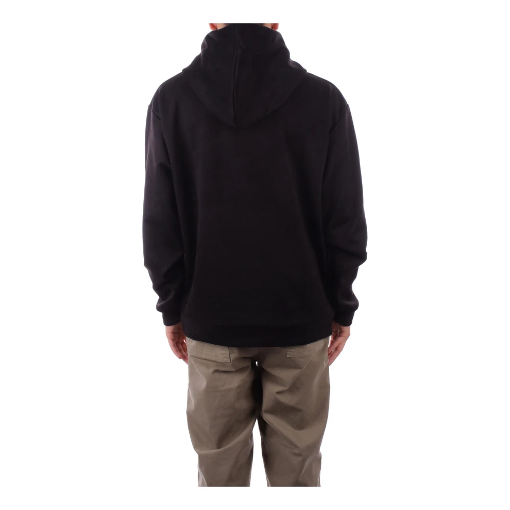 Costume National Zwarte hoodie trui Black Heren