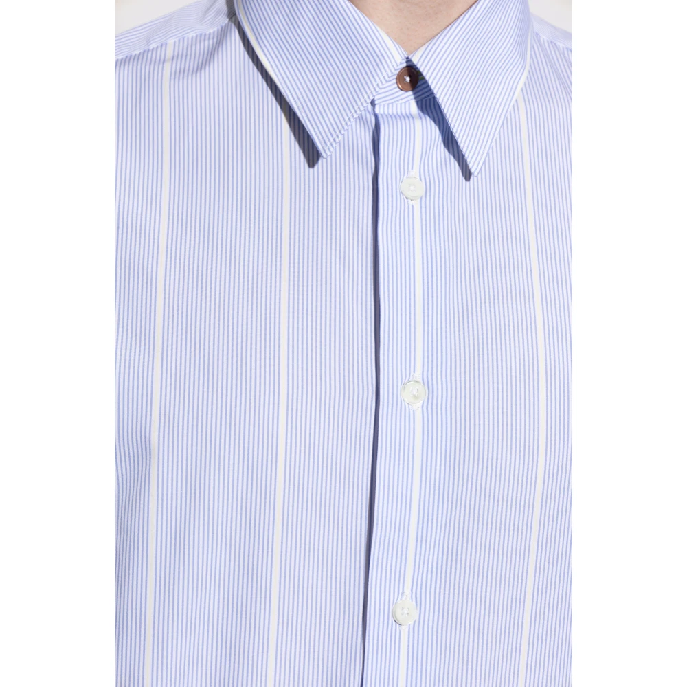 Paul Smith Overhemd met gestreept patroon Blue Heren