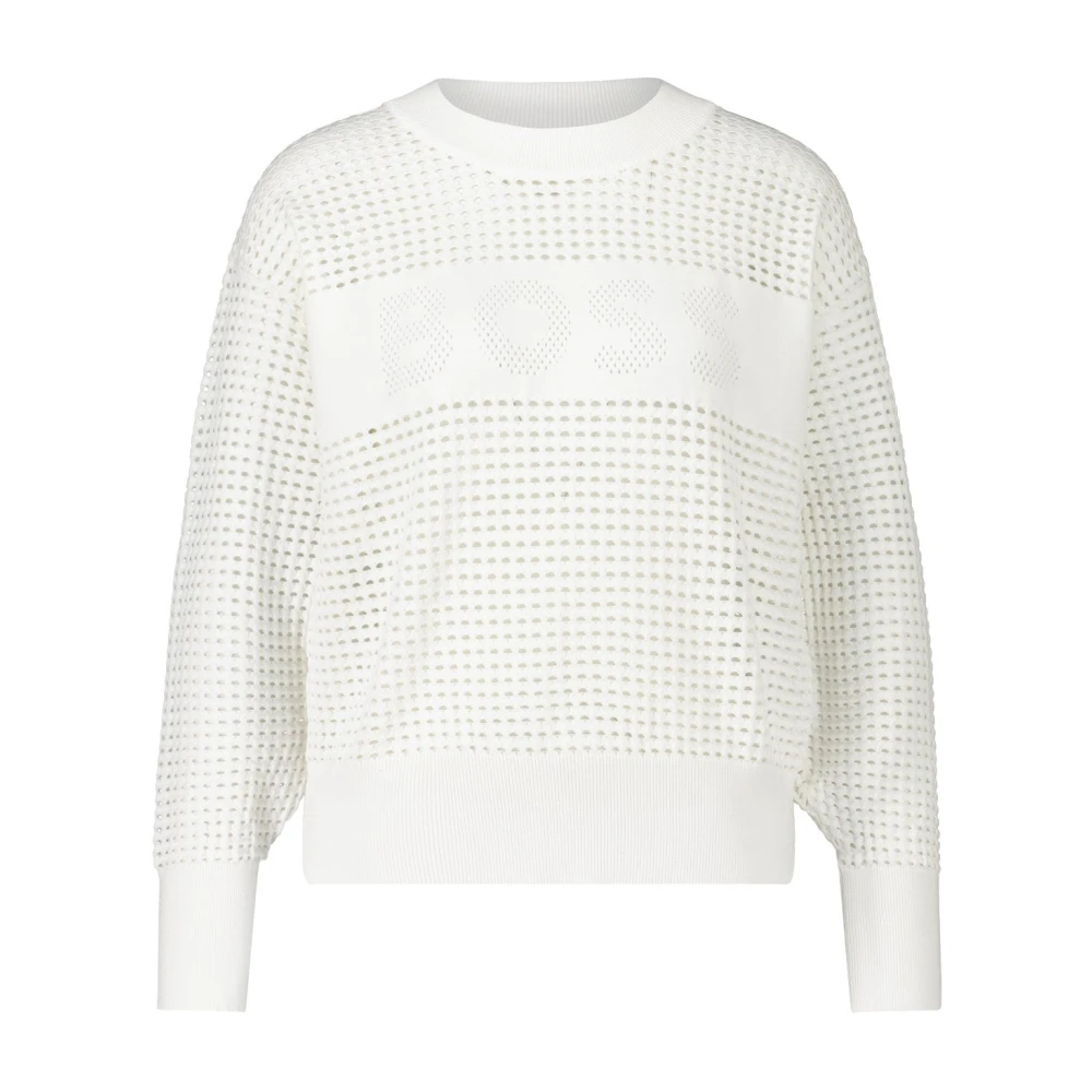 Hugo Boss Sweatshirts White Dames