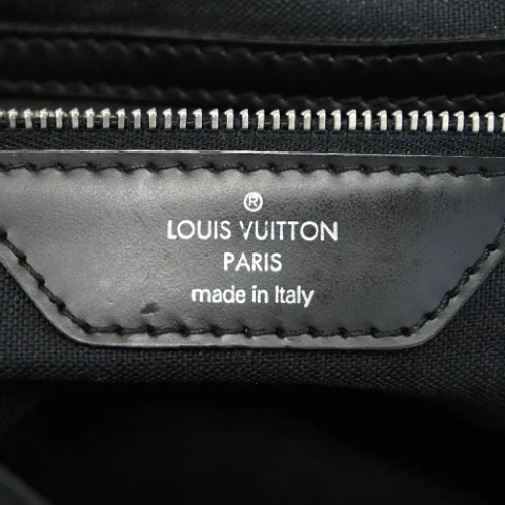 Louis Vuitton Vintage Pre-owned Leather shoulder-bags Black Heren