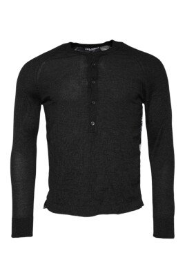 black-palm-leaf-print-knitted-sweater