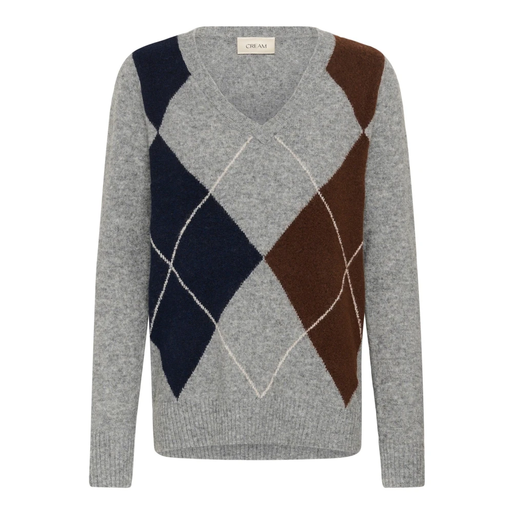 Cream Damen Grau Melange Strickpullover "Damen Strickpullover Crhope" erhältlich in Größe L/S/XL/XS von Baur - Bild 3