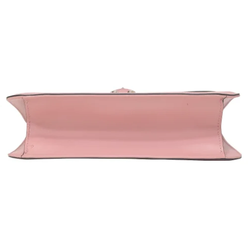 Valentino Vintage Pre-owned Leather shoulder-bags Pink Dames