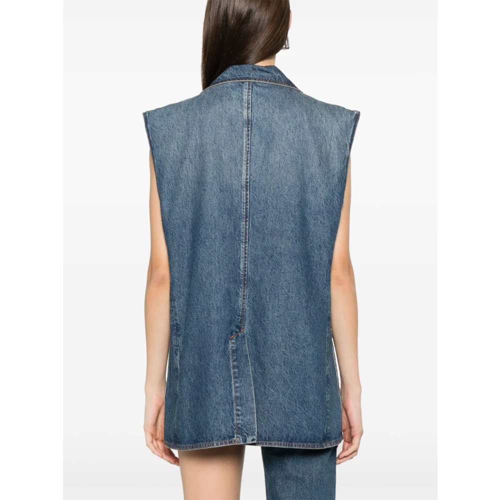 Coperni Blauwe Knoopjas met Zakken Blue Dames