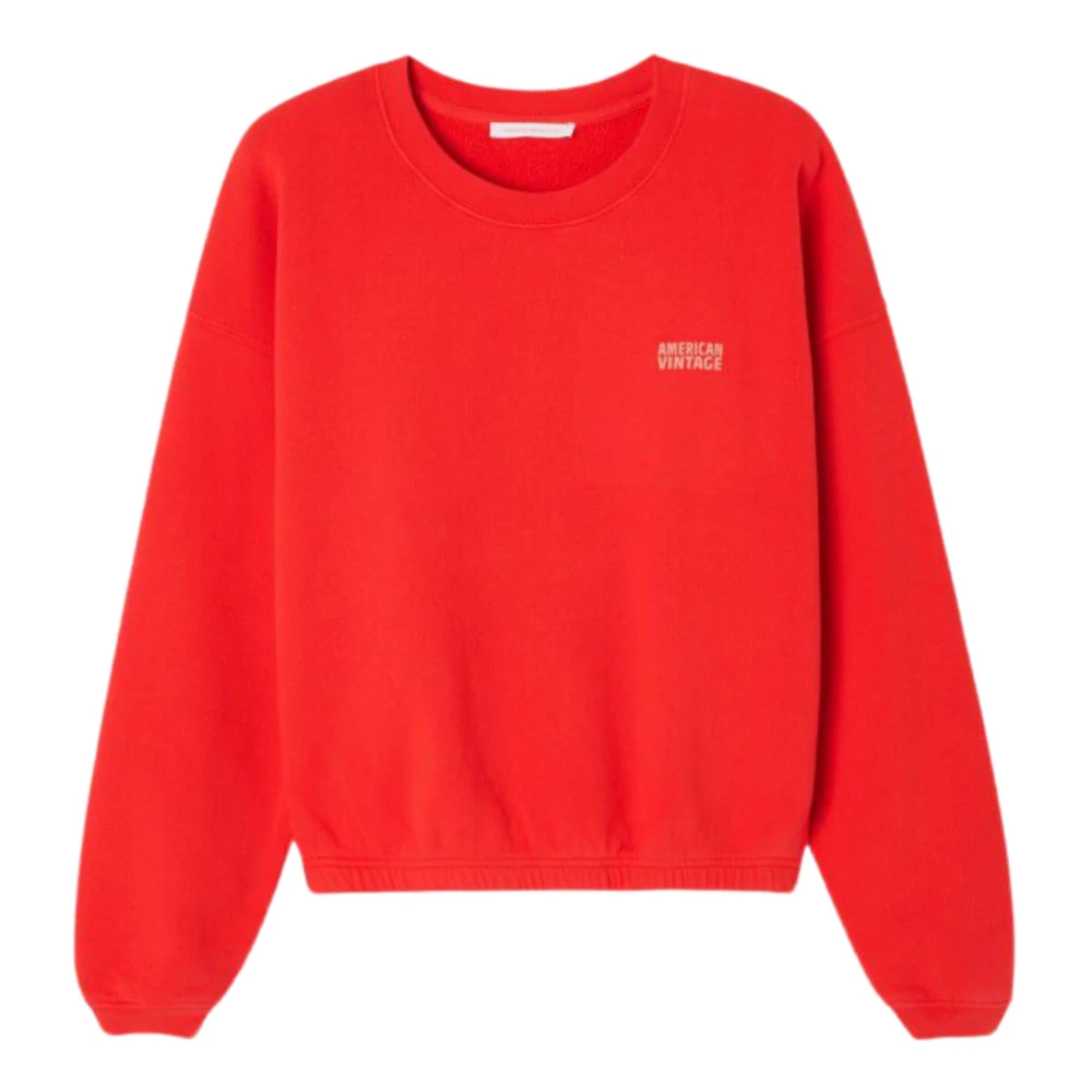 American vintage Izubird Sweaters Oranje Izu03ae25 Orange Dames