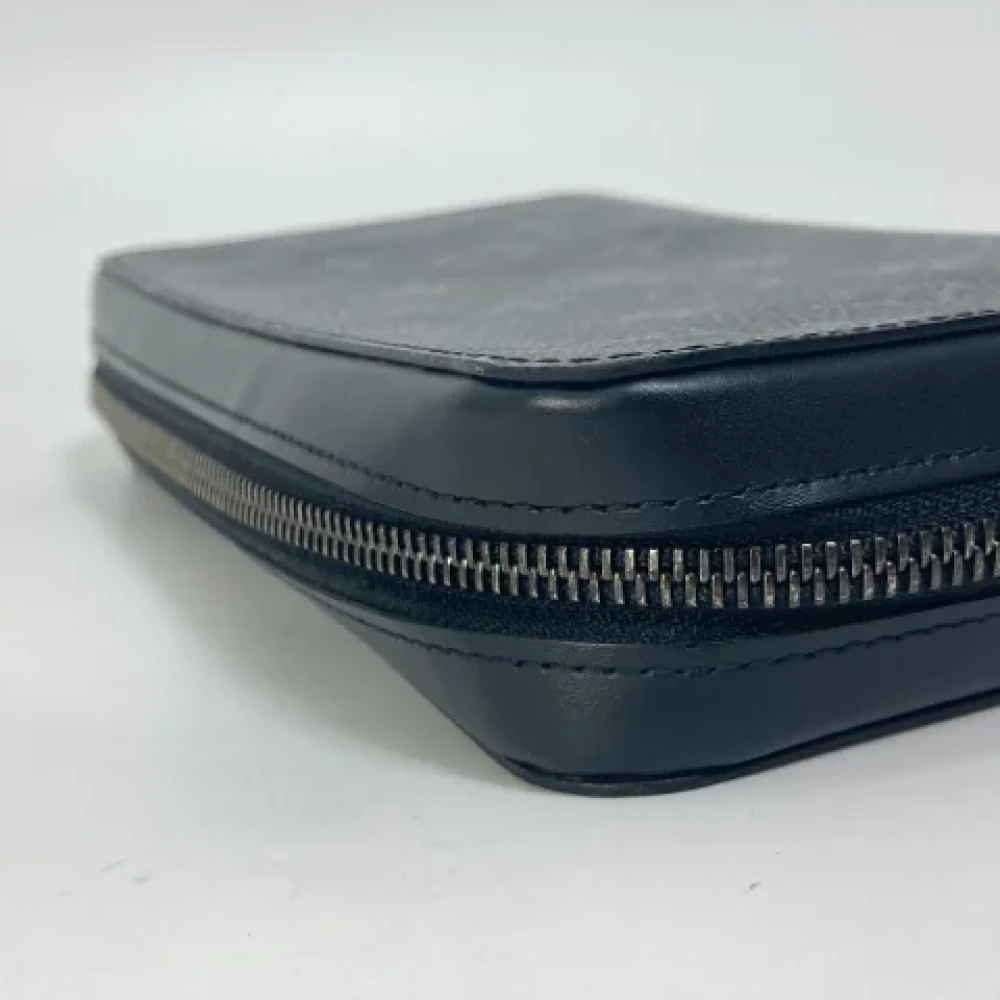 Louis Vuitton Vintage Pre-owned Canvas wallets Black Heren