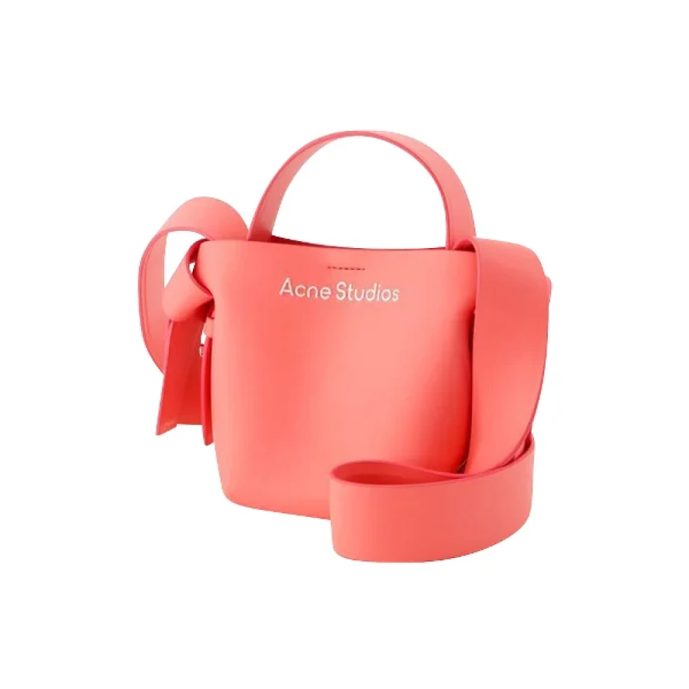 Acne Studios Leather handbags Pink Dames
