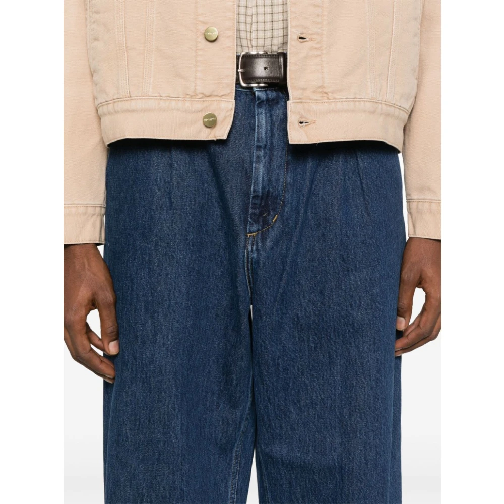Carhartt WIP Stijlvolle Jace Pant voor Mannen Blue Heren