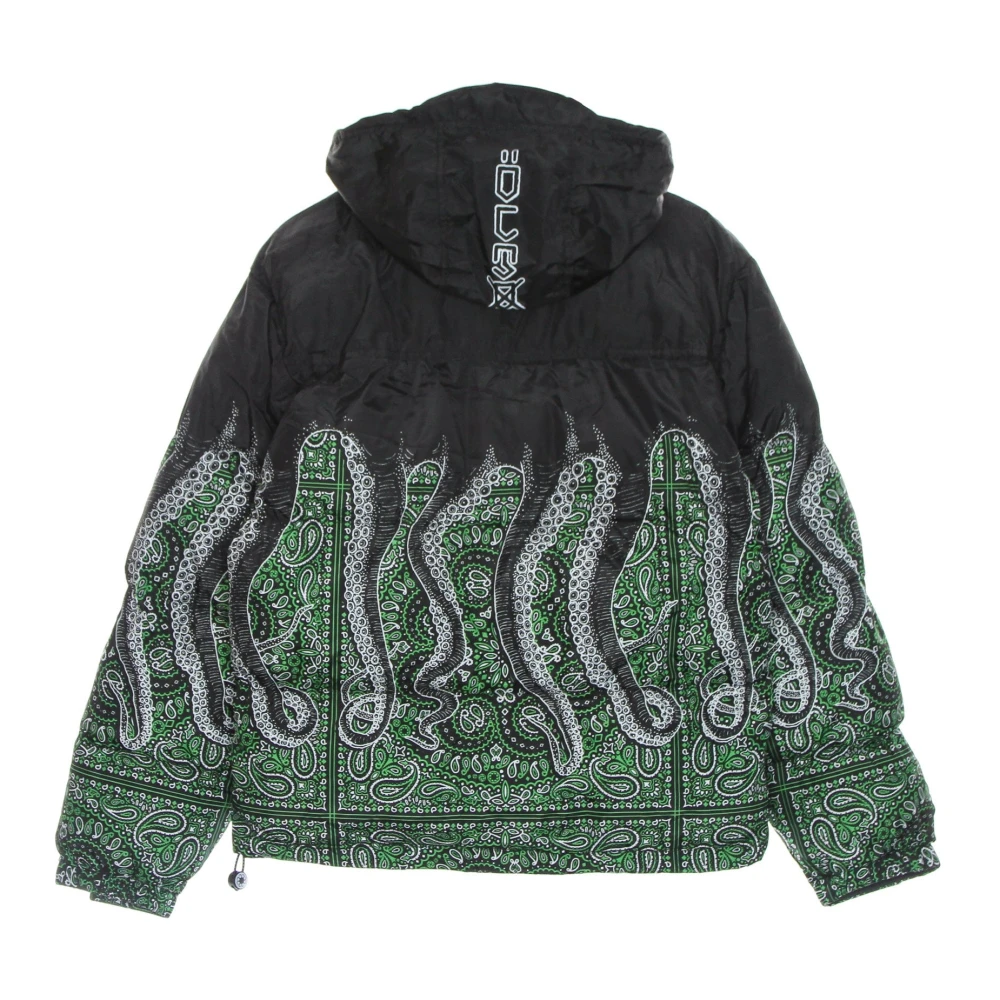 Octopus Zwarte Bandana Donsjas Black Heren
