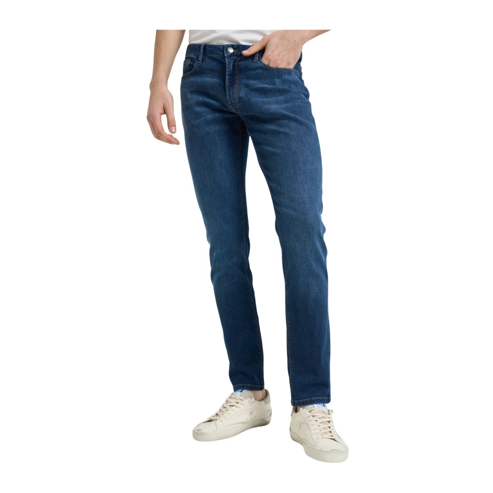 Emporio Armani Men's Blue Slim Fit Jeans, W32, J06 Slim-Fit Jeans