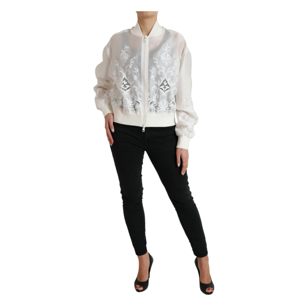 Dolce & Gabbana Zip-throughs White Dames