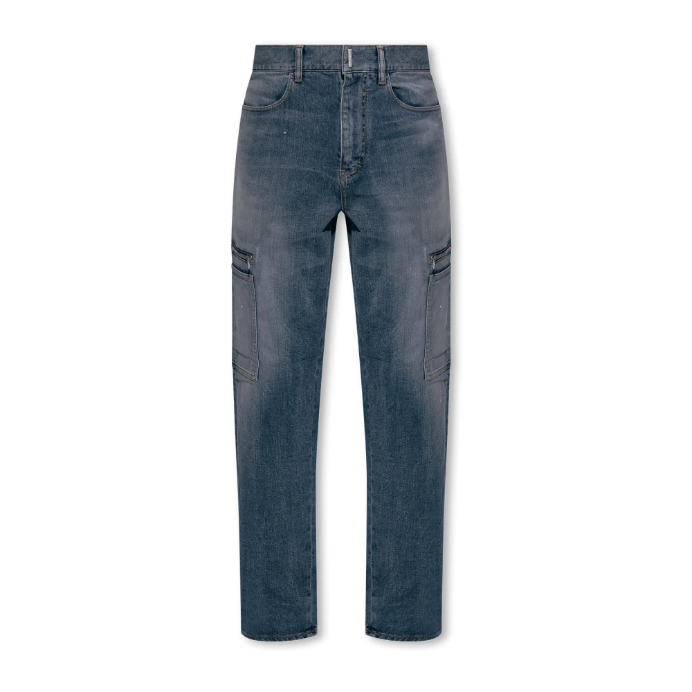 Givenchy Jeans met meerdere zakken Blue Heren
