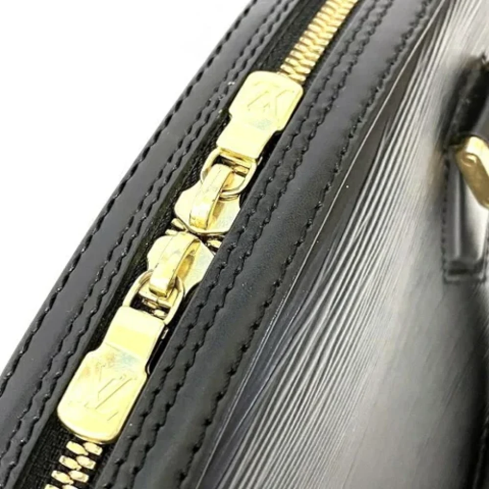 Louis Vuitton Vintage Pre-owned Leather handbags Black Dames