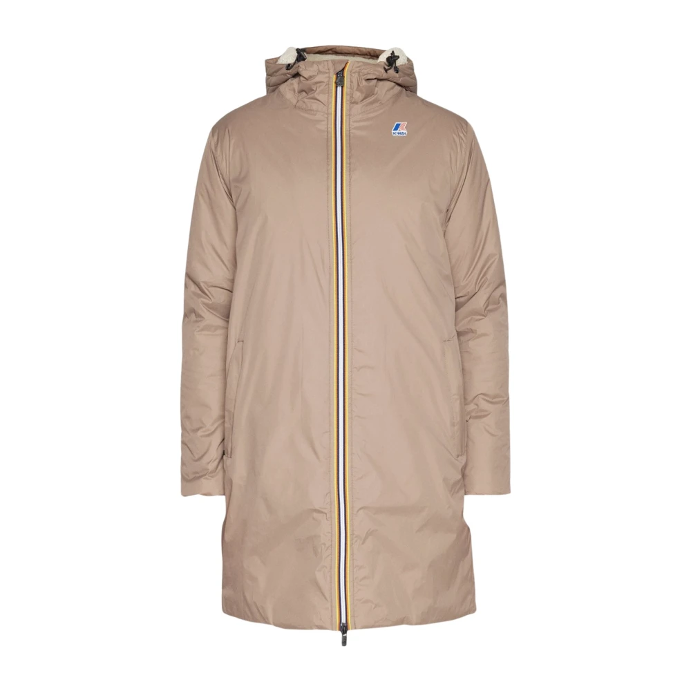 K-Way Herren Beige Mäntel, Xlgröße: