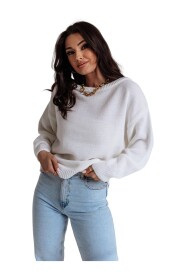 Sweter CHLOE w białym kolorze