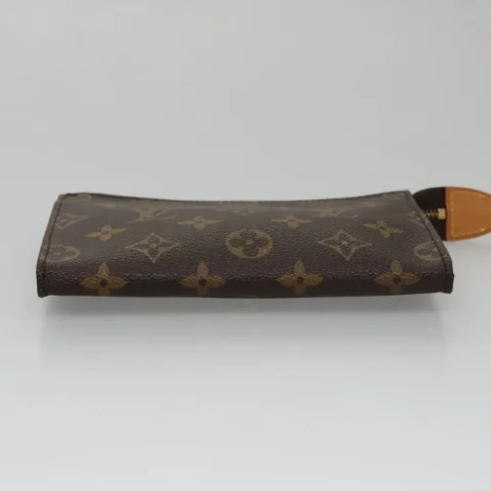 Louis Vuitton Vintage Pre-owned Canvas pouches Brown Dames