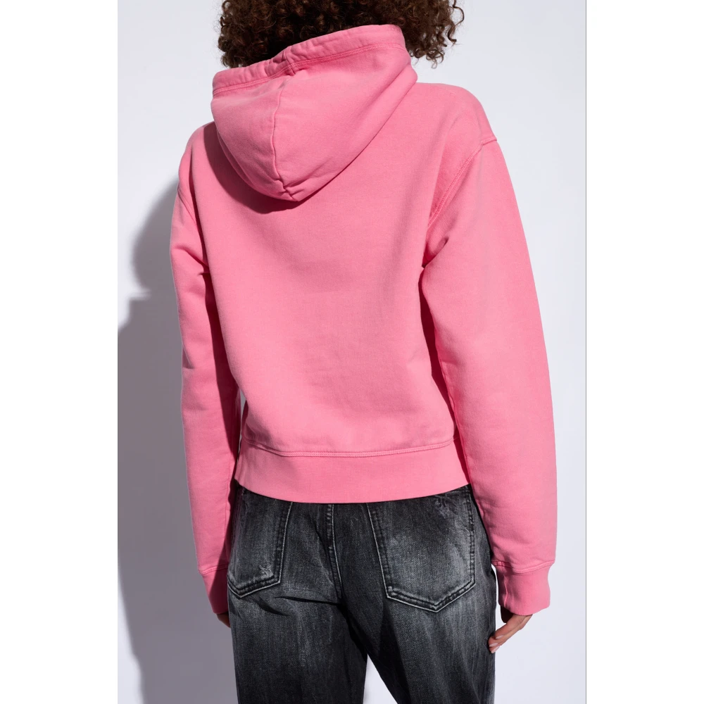 Dsquared2 Bedrukte hoodie Pink Dames