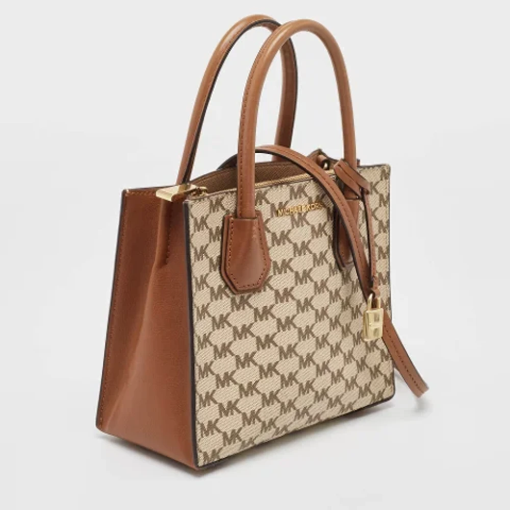 Michael Kors Pre-owned Leather shoulder-bags Brown Dames