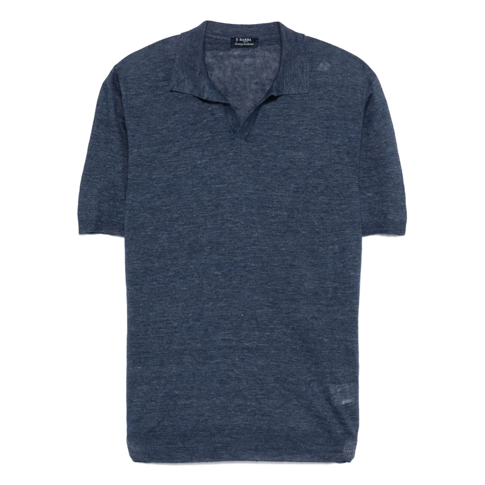 Barba - Tops > Polo Shirts - Blue - Barba - Modalova