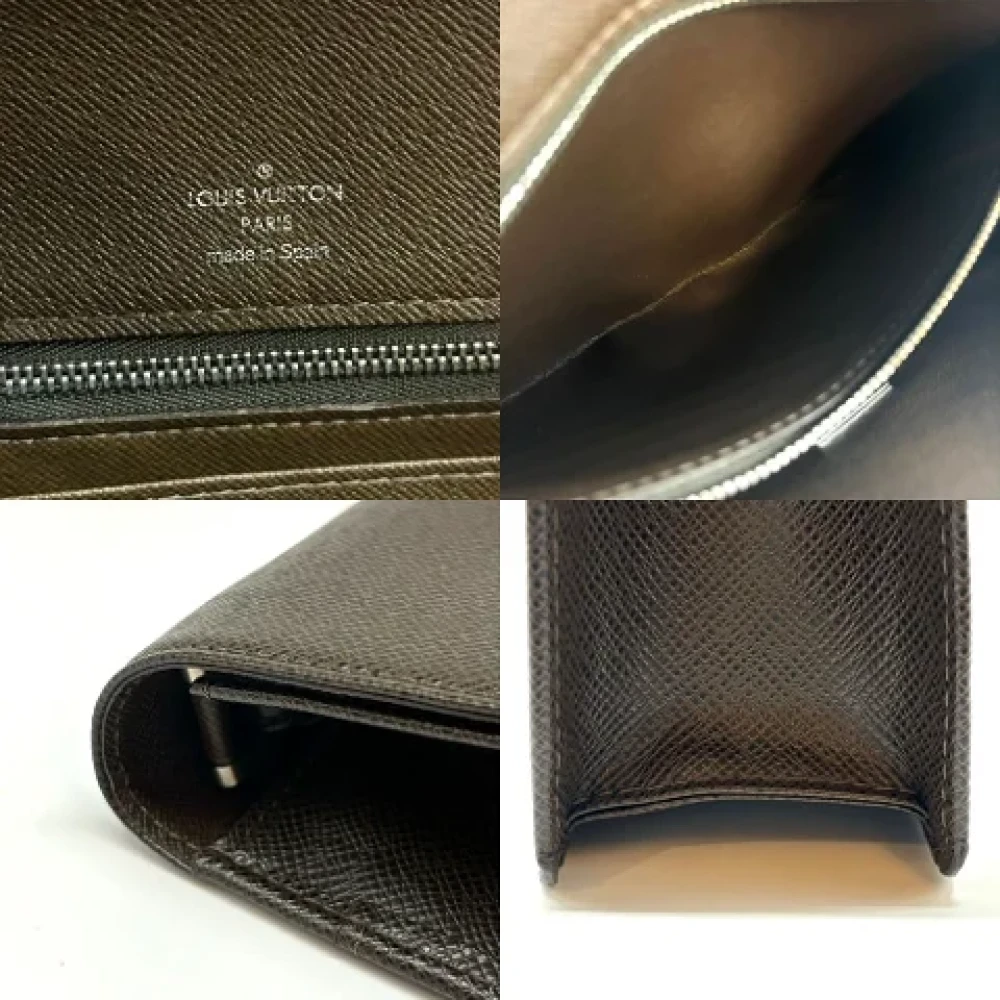 Louis Vuitton Vintage Pre-owned Canvas clutches Brown Dames