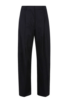 blue-straight-hem-trousers-with-belt-loop