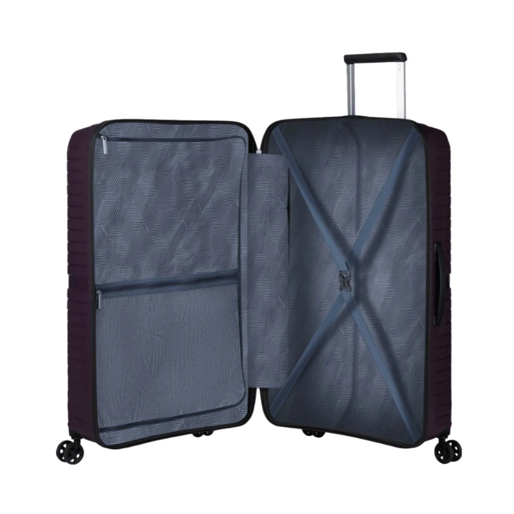 American Tourister Airconic Stijlvolle Trolley Koffer Brown Unisex