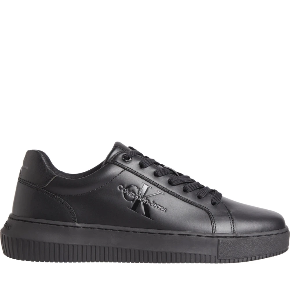 Calvin Klein Jeans Svart Chunky Mono Sport Sneakers Black, Herr