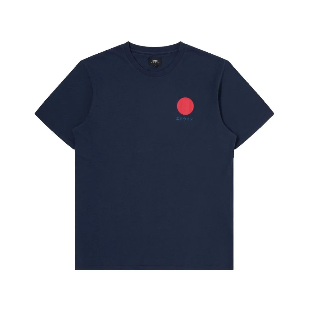 Edwin - Tops > T-Shirts - Blue - Edwin - Modalova