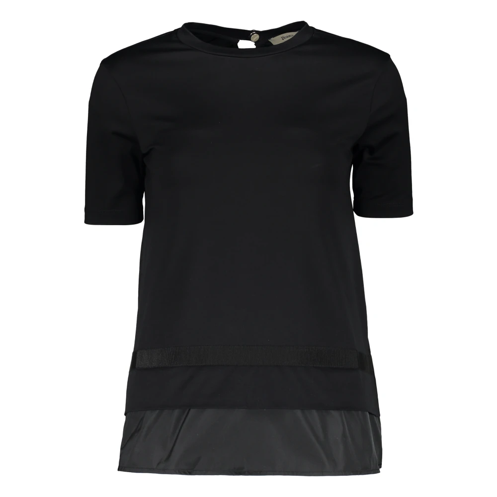 Herno - Tops > T-Shirts - Black - Herno - Modalova