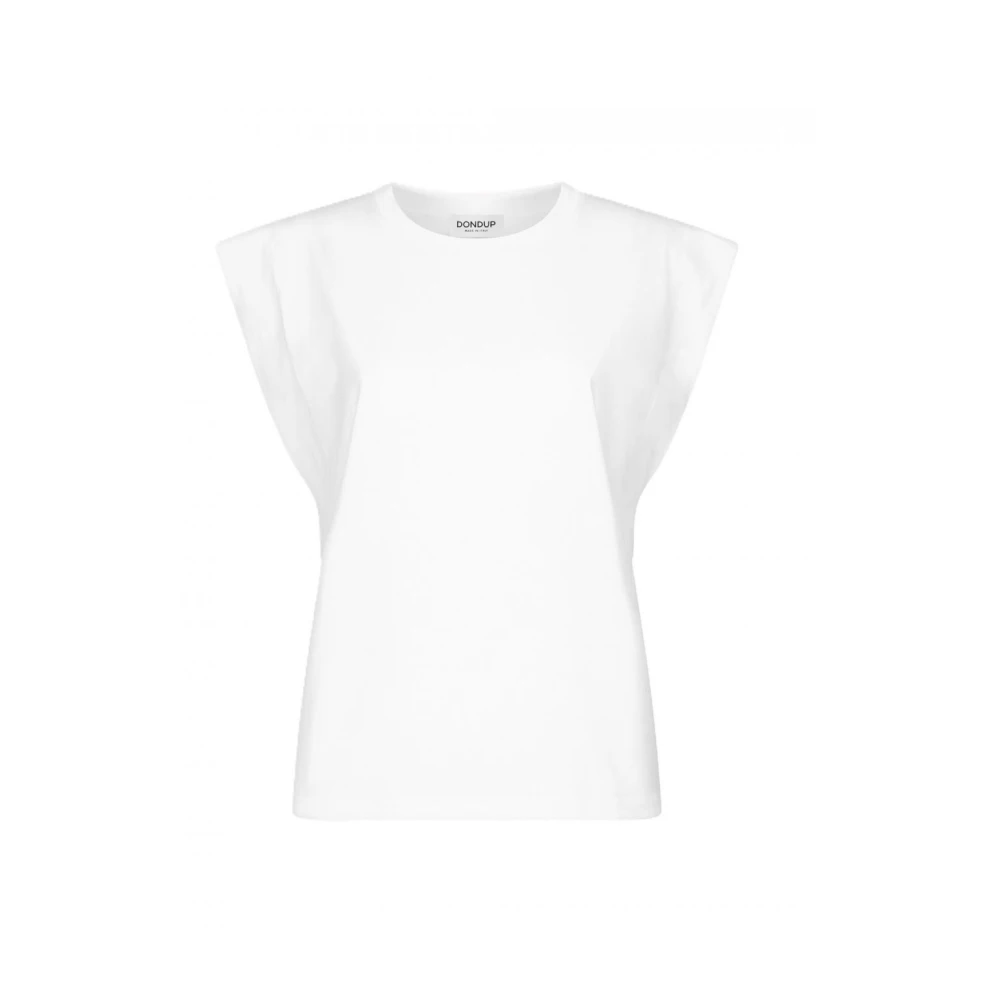 Dondup Stijlvolle T-shirts en Polos Collectie White Dames
