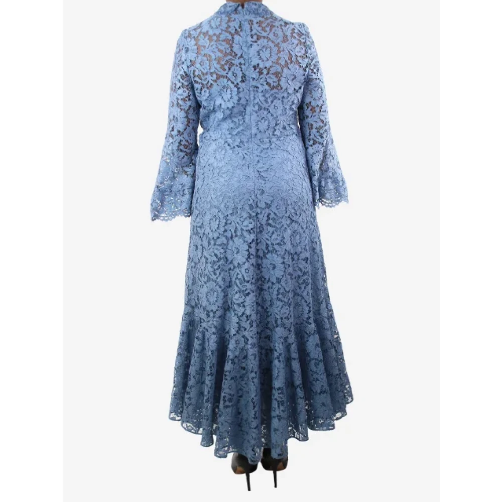 Valentino Vintage Pre-owned Fabric dresses Blue Dames
