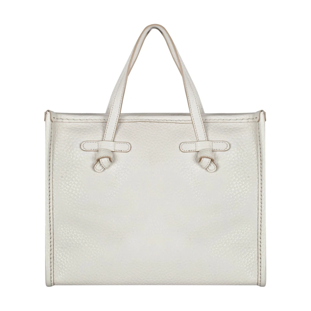 Gianni Chiarini Bubbel lederen winkeltas Marcella Beige Dames