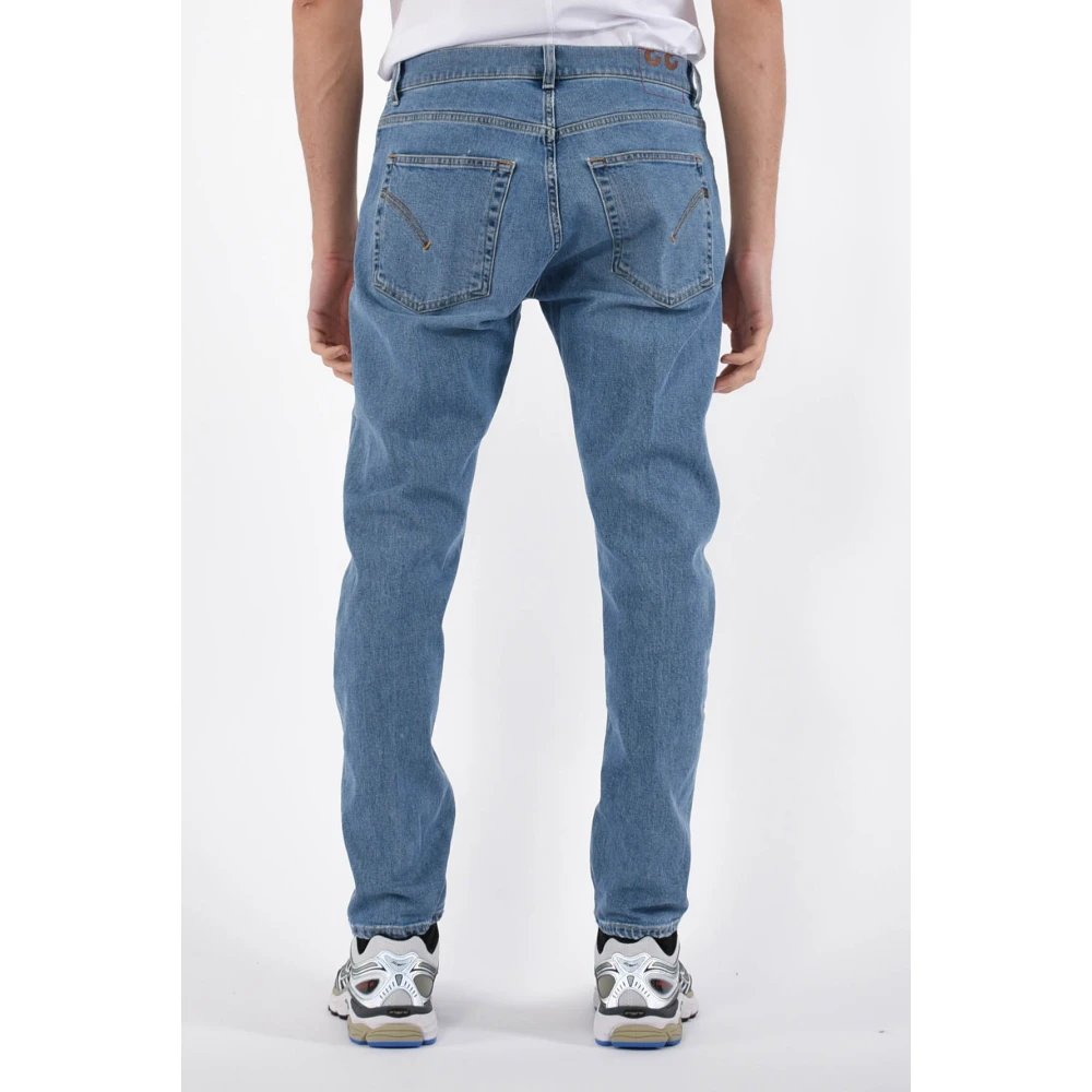 Dondup Slim Fit 5-Pocket Jeans Blue Heren