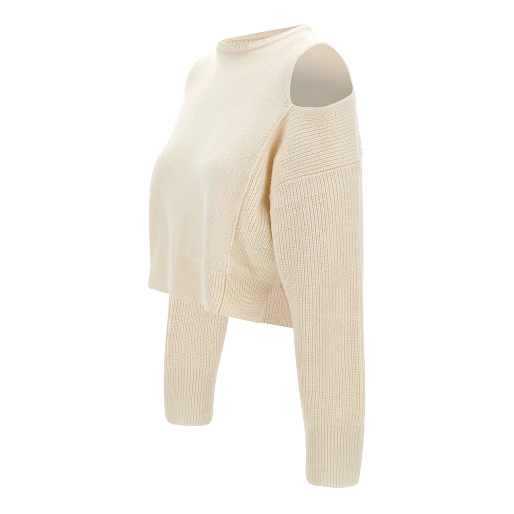 Notshy Witte Sweater Maglia Stijlvolle Mode White Dames