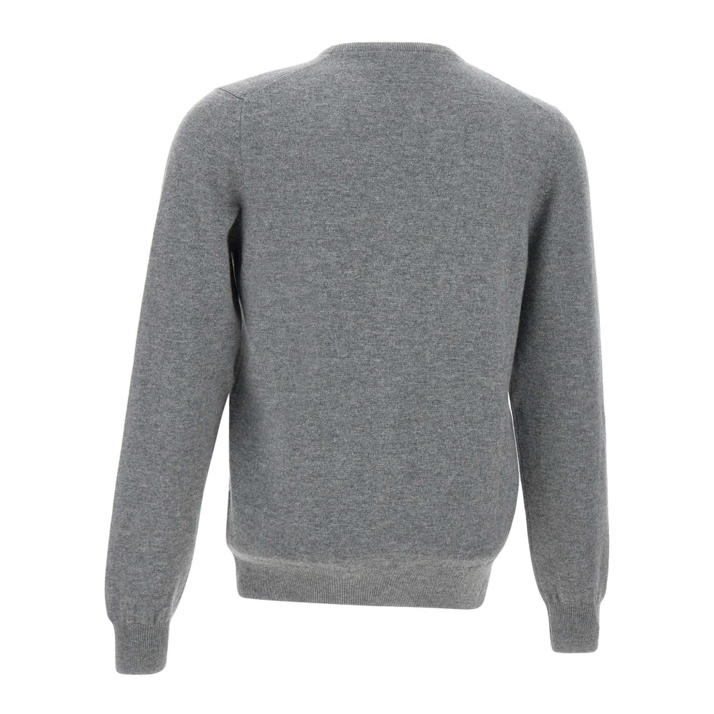 Gran Sasso Heren Wol Kasjmier Trui Grijs Gray Heren