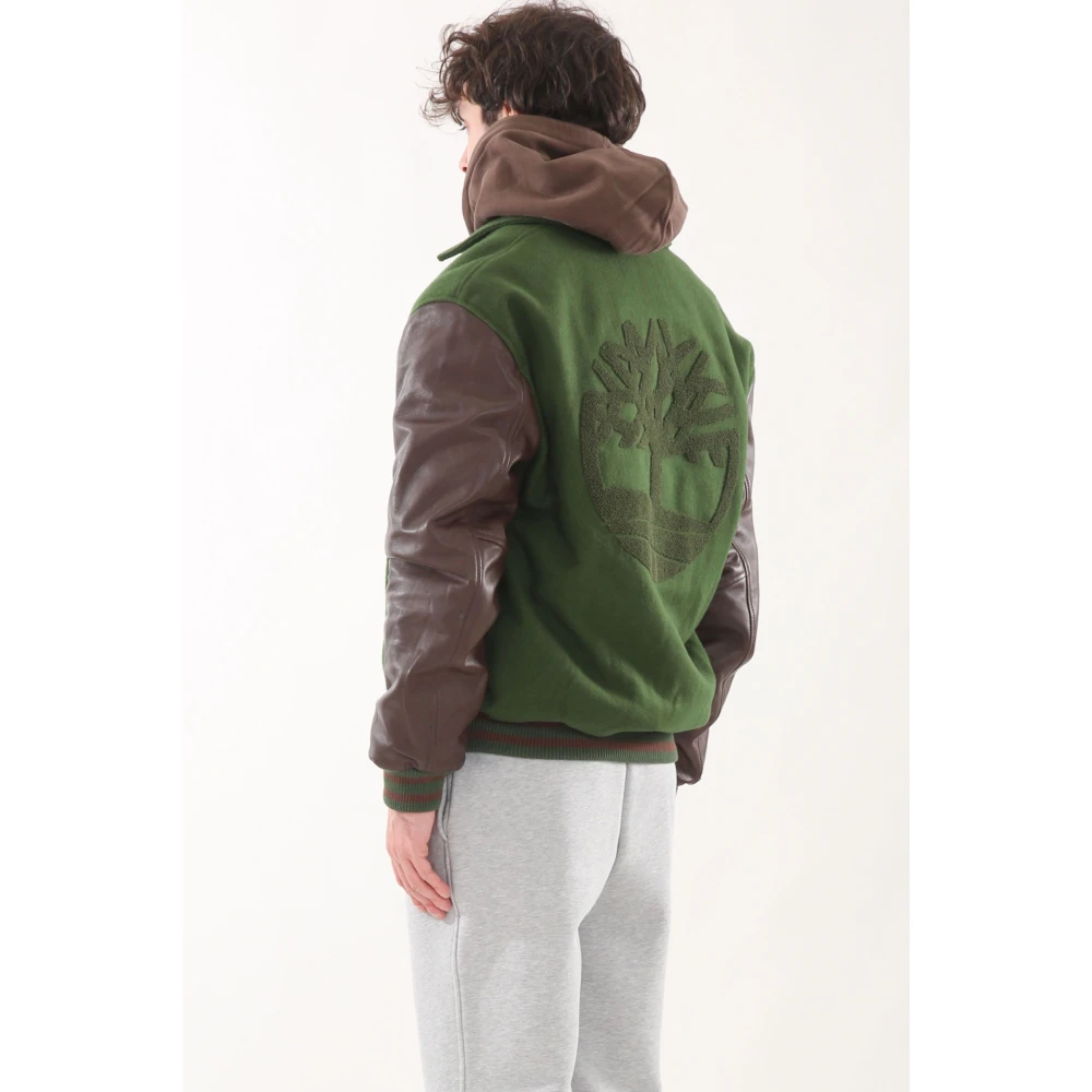 Timberland Klassieke Leren Letterman Jack Green Heren