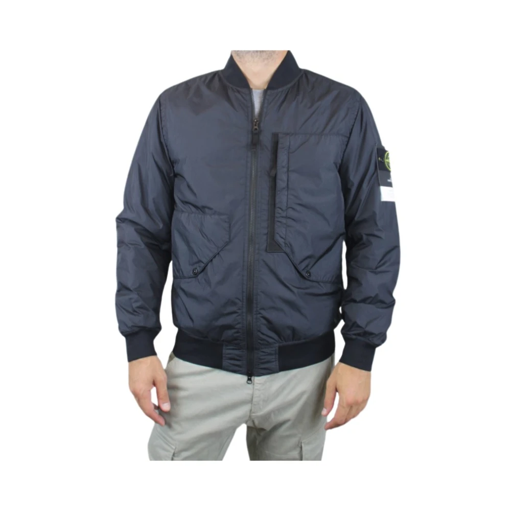 Stone island crinkle hot sale reps bomber