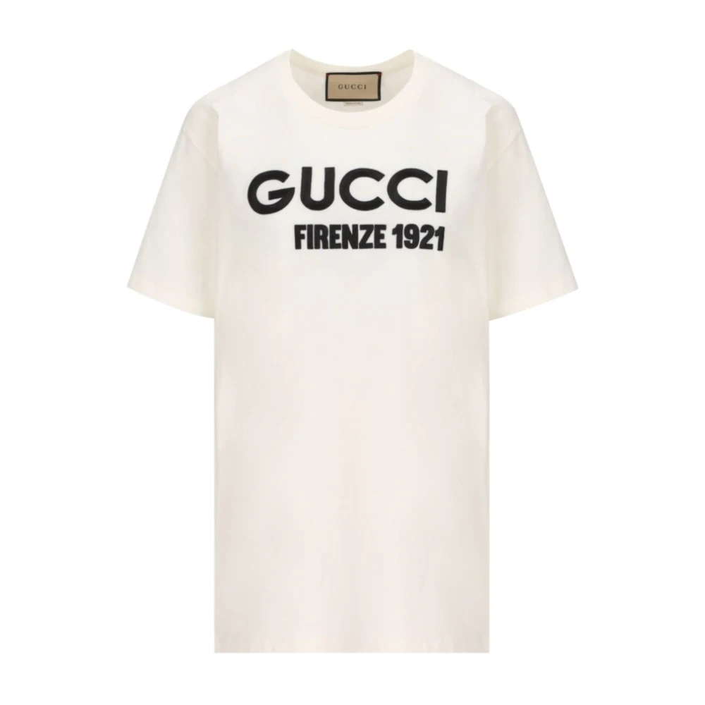 Gucci Casual T-Shirt White Dames