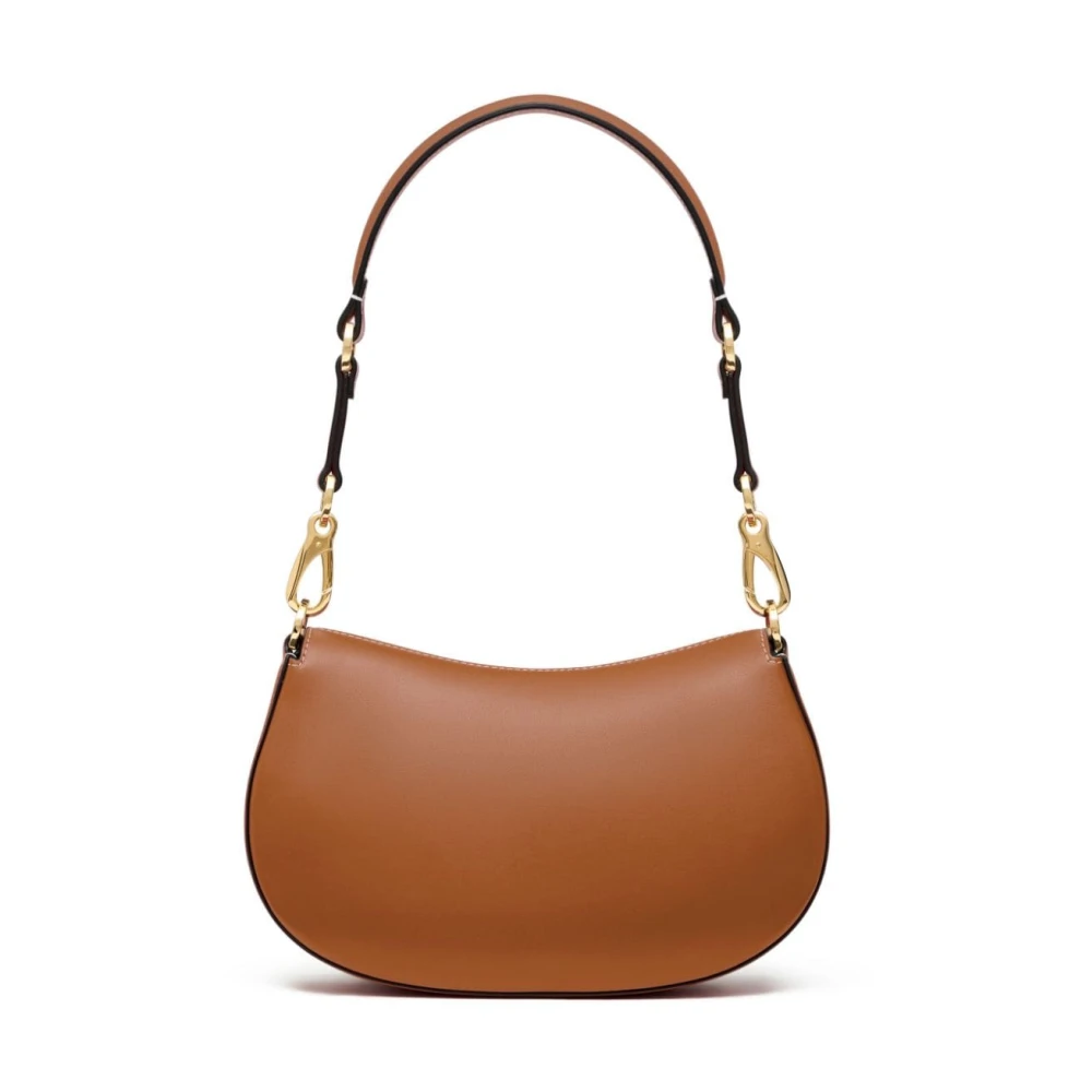 Valentino Garavani Luxe Leren VLogo Signature Tas Brown Dames