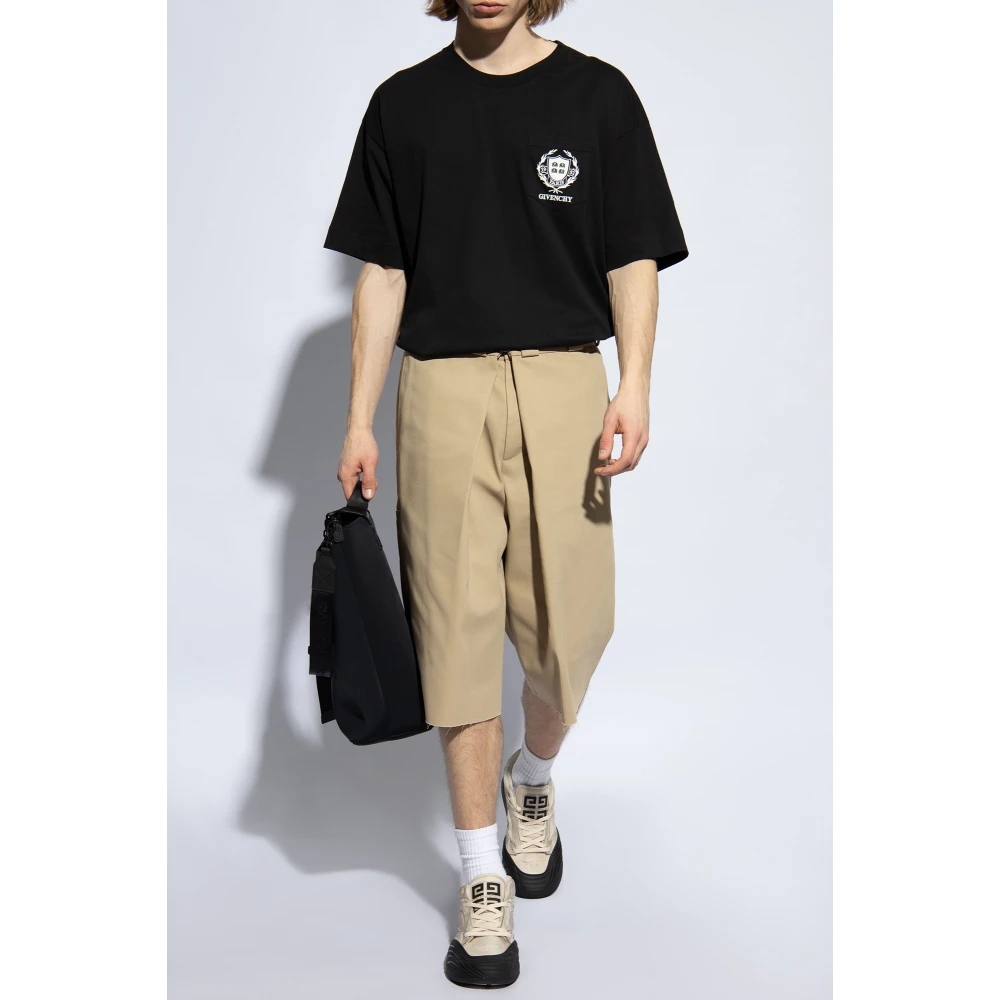 Givenchy Shorts met plooien Beige Heren