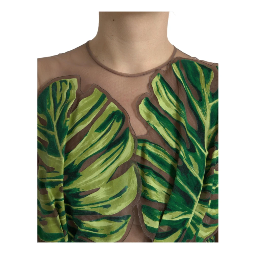 Dolce & Gabbana Maxi Dresses Green Dames