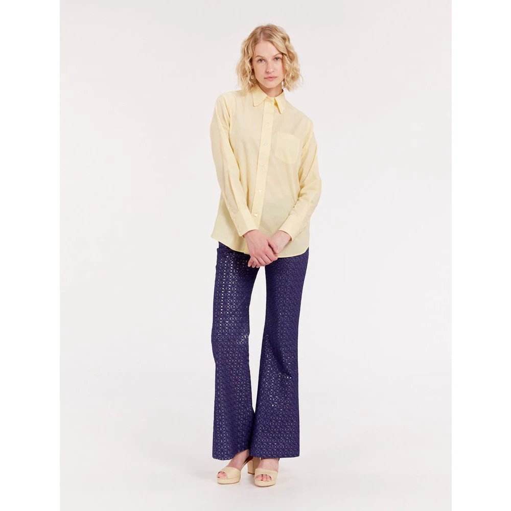 Ines De La Fressange Paris Gele Leon Shirt Yellow Dames