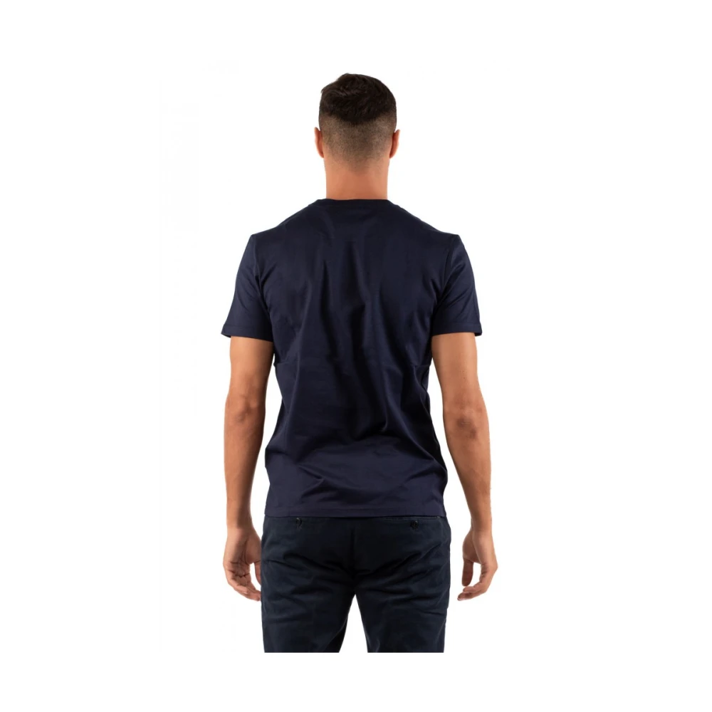 Dondup Heren Casual T-shirt Blue Heren