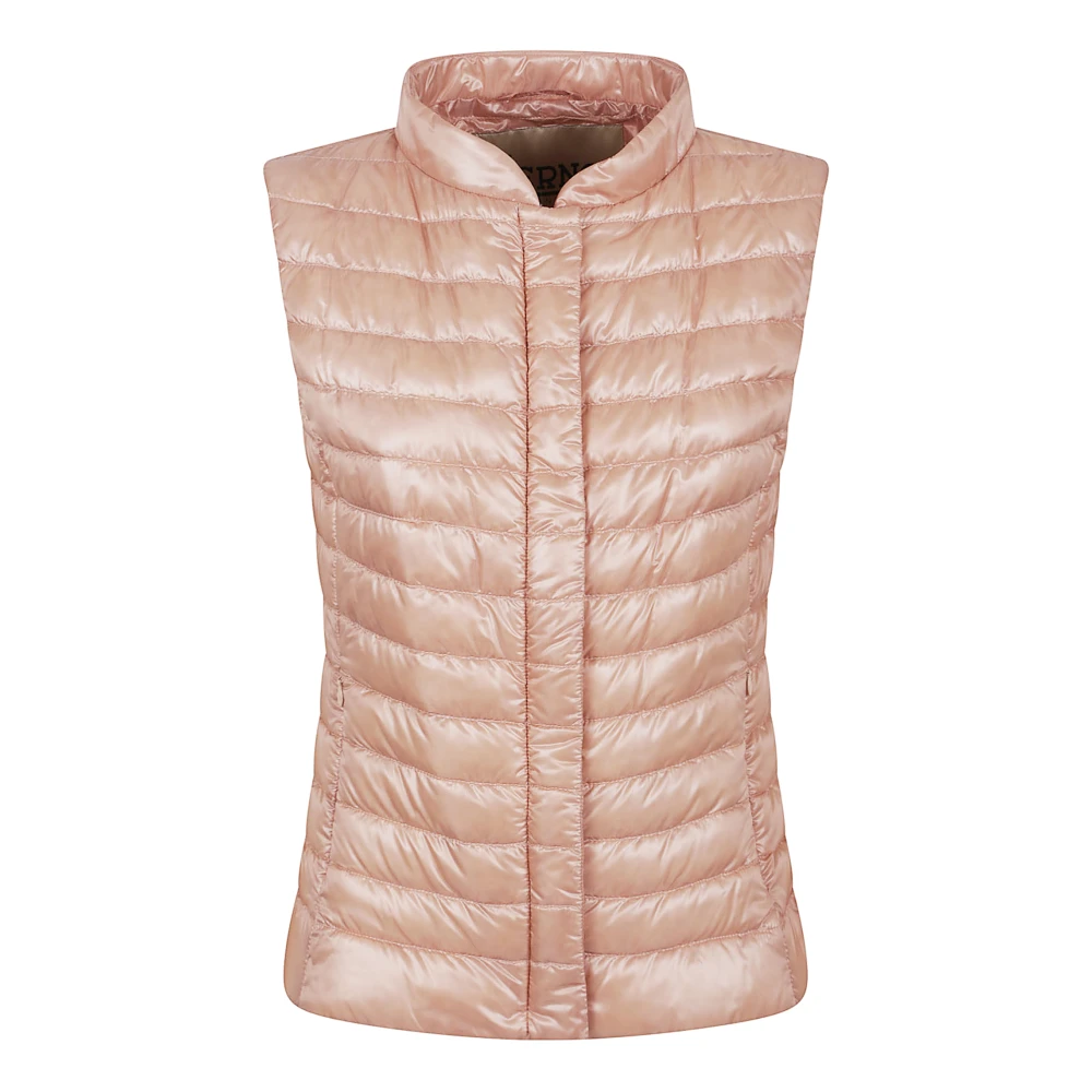 Herno Vrouw Roze Jassen Dames, S, Nylon, Lichtgewicht & Paarse Jas