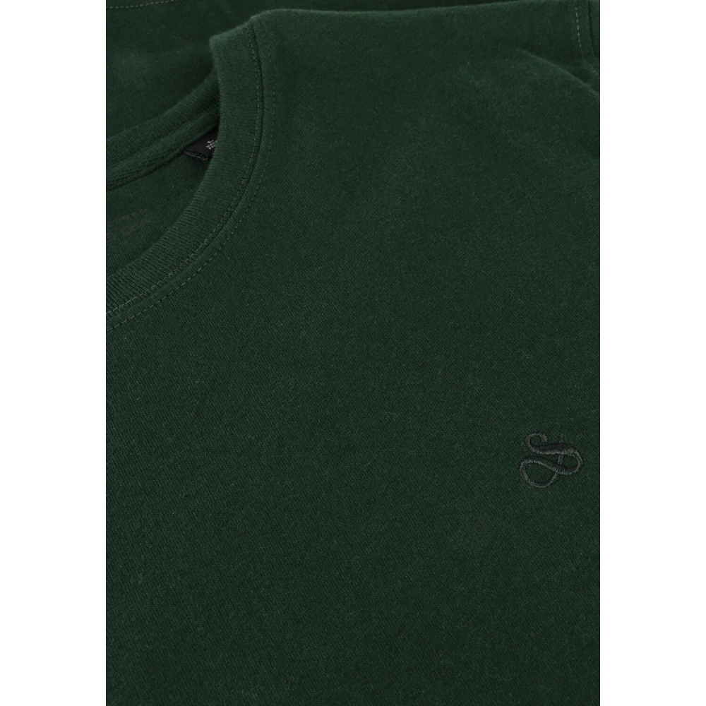 Scotch & Soda Heren Logo Regular Fit T-shirt Green Heren