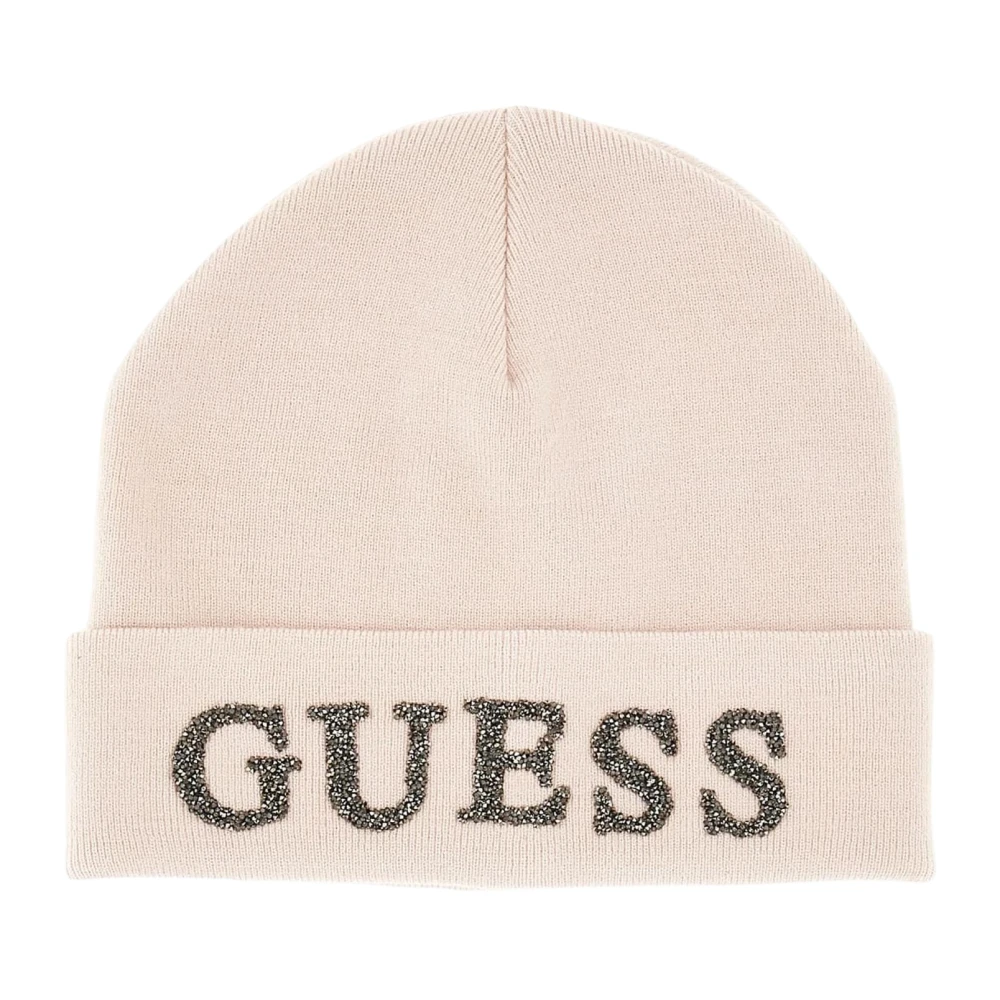 Guess Donna Beige Berretto Da - Immagine 2