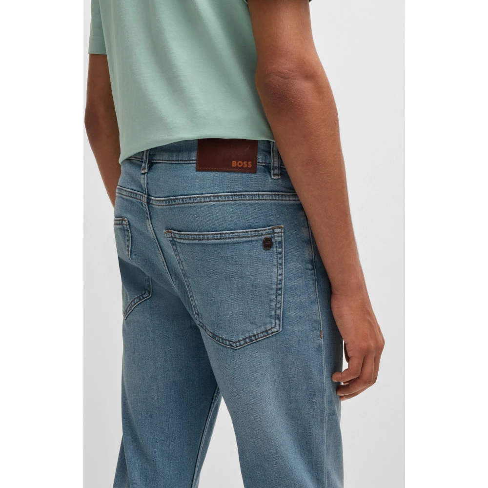 Boss Orange Stijlvolle Denim Jeans Blue Heren