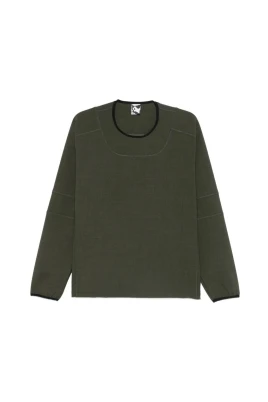 Wool Overlock Långärmad Tröja