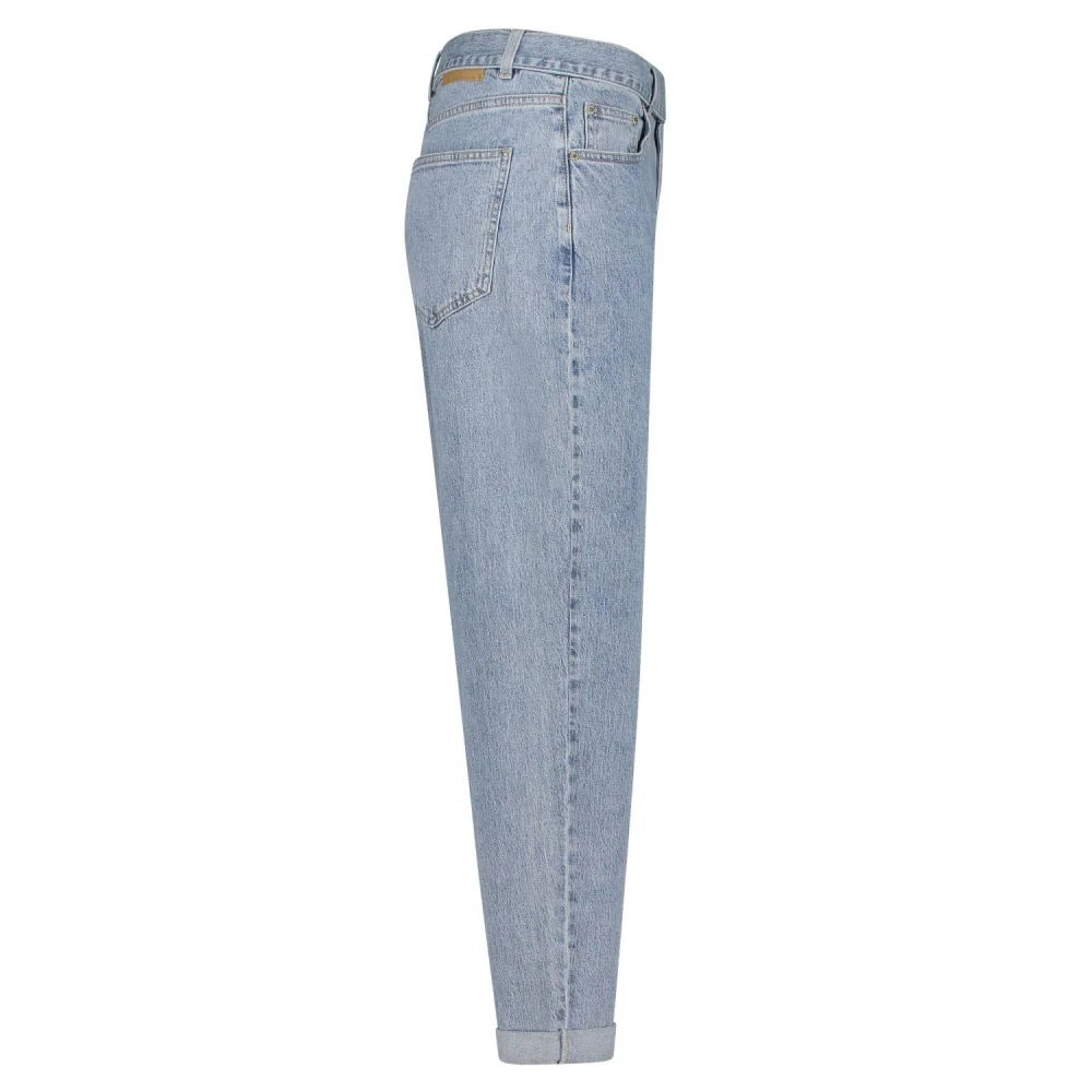 Red Button Stijlvol gebleekte jeans met riem Blue Dames