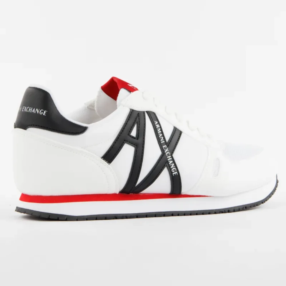 Armani Exchange Uomo Bianco Scarpe, 44 Eu, New,